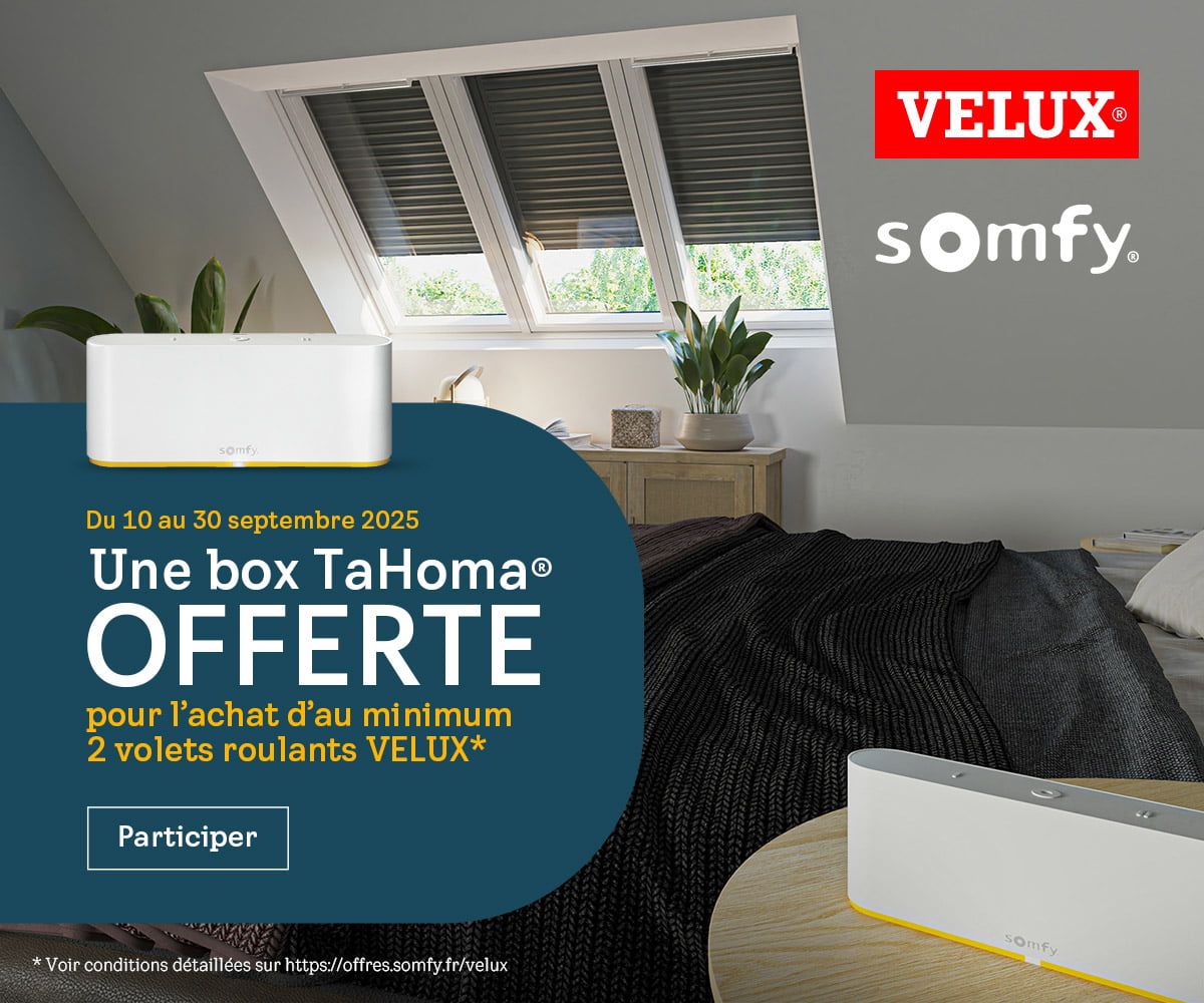 Opération Somfy x Velux Leroy Merlin